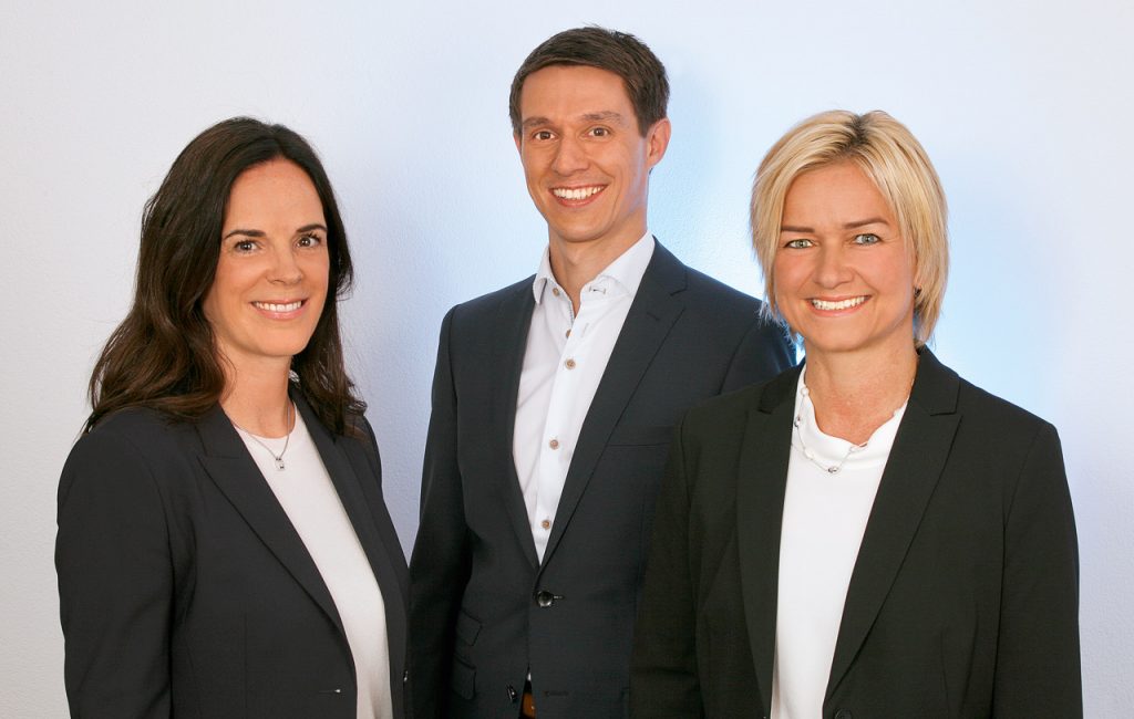 Kanzleileitung, Mag. Caroline Kerber, Bianca Ebner-Brunner, MMag. Christian Mitterer